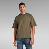 G-Star RAW® Side Tape Loose T-Shirt Green