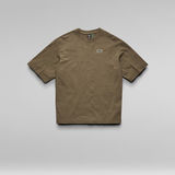 G-Star RAW® Side Tape Loose T-Shirt Green