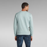 G-Star RAW® Original Label R Sweater Light blue