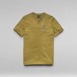 G-Star RAW® Back Graphic 89 Slim T-Shirt Green