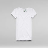 G-Star RAW® Basic V-Neck Cap Sleeve T-Shirt White