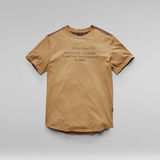 G-Star RAW® Lash Text Graphic T-Shirt Brown