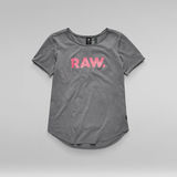 G-Star RAW® RAW. Slim Graphic Top Grau