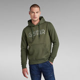 G-Star RAW® G-Star Hooded Sweater Green