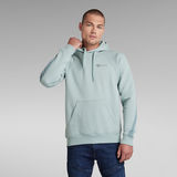 G-Star RAW® Astra Wrap Hooded Sweater Light blue