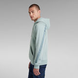 G-Star RAW® Astra Wrap Hooded Sweatshirt Hellblau