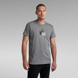 G-Star RAW® RAW Logo T-Shirt Grau
