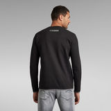G-Star RAW® Lightweight Slanted Pocket Sweater Black
