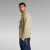 G-Star RAW® Lightweight Zip Through Sweater Grün