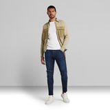 G-Star RAW® Lightweight Zip Through Sweater Grün