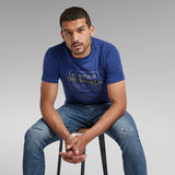 G-Star RAW® Originals Logo T-Shirt Medium blue