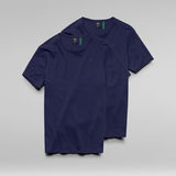 G-Star RAW® Lot De 2 T-Shirts Basic Bleu foncé