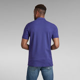 G-Star RAW® Dunda Slim Poloshirt Mittelblau