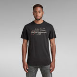 G-Star RAW® Lash Text Graphic T-Shirt Zwart