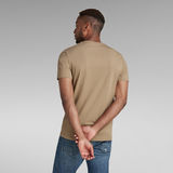 G-Star RAW® Layered Logo Slim T-Shirt Braun