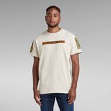 G-Star RAW® Utility Mix Pocket Loose T-Shirt Weiß