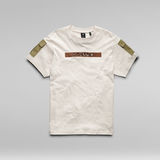 G-Star RAW® Utility Mix Pocket Loose T-Shirt Weiß