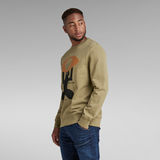 G-Star RAW® Graphic Sweater Green