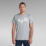 G-Star RAW® T-shirt RAW Arrow Gris