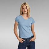 G-Star RAW® Eyben Slim T-Shirt Over dyed Light blue