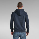 G-Star RAW® Originals Hooded Sweater Dark blue