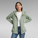 G-Star RAW® Premium Core 2.0 Hooded Zip Through Sweater ライトブルー