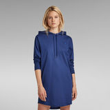 G-Star RAW® Lash Fem Loose Hooded Dress Medium blue