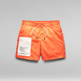 G-Star RAW® Dirik Patch Swim Shorts Orange