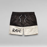 G-Star RAW® Dirik Raw Number Swim Shorts Black
