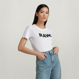 G-Star RAW® RAW. Slim T-Shirt White