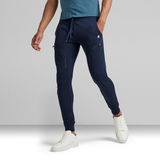 Air Defence Zip 3D Slim Sweat Pants | Dark blue | G-Star RAW®