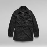 G-Star RAW® Double Breasted Loop Trenchcoat Schwarz
