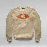 G-Star RAW® Graphic Knitted Sweater Green