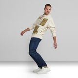 G-Star RAW® Cargo Mock Sweatshirt Weiß