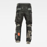 G-Star RAW® E Luggage Cargo Pants 2 in 1 Grey model back zoom
