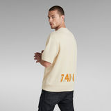 G-Star RAW® Back 7411 Loose Sweater White