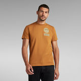 G-Star RAW® Moto T-Shirt Braun