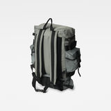 G-Star RAW® Estan Detachable Pocket Backpack Green back flat