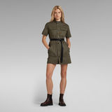 G-Star RAW® Shirt Dress Short Sleeve Dark blue