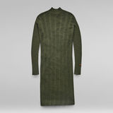 G-Star RAW® Rib Mock Knitted Dress Green