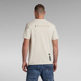 G-Star RAW® Astro Back Tape T-Shirt Beige