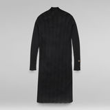 G-Star RAW® Rib Mock Knitted Dress Black