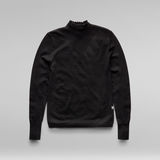 G-Star RAW® Mock Knitted Sweater Black