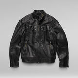 G-Star RAW® Pencilcase Leather Jacket Black