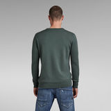 G-Star RAW® Premium Basic Gebreide Sweater Grijs