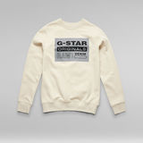 G-Star RAW® Original Label R Sweater Beige