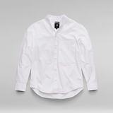 G-Star RAW® Bomber collar regular shirt l\s White