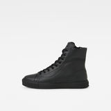 G-Star RAW® Chaussures Rocup High Tonal NAP Noir side view