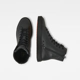 G-Star RAW® Chaussures Rocup High Tonal NAP Noir both shoes