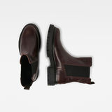 G-Star RAW® Kafey Chelsea Leather Boots Red both shoes